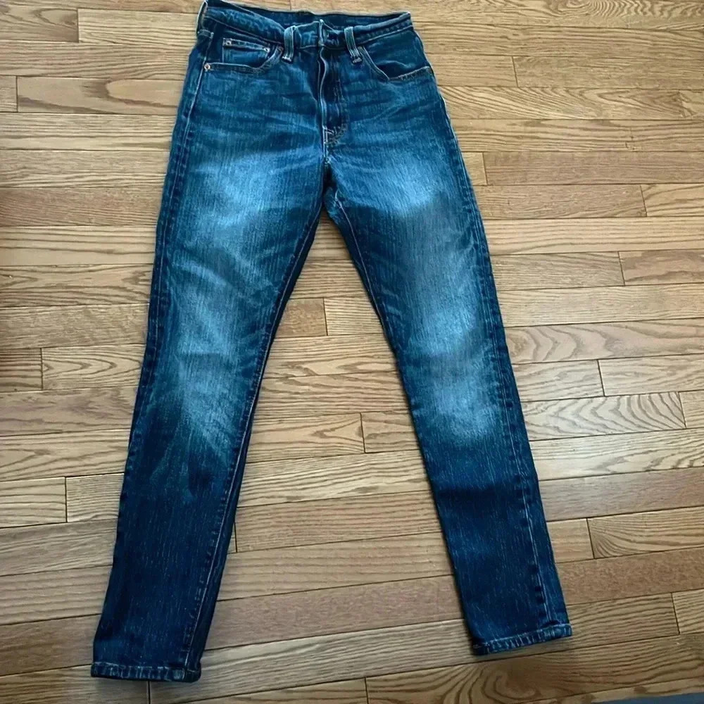 [W25L30]Levi’s 501S  Skinny High Rise Straight Jeans